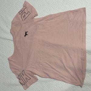 Light pink large t-shirt from PINK Victoria's Secret.